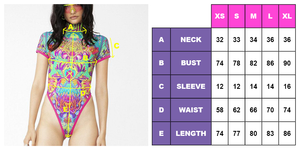 CRYPTIC FREQUENCY LEOTARD