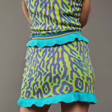 Load image into Gallery viewer, TRIBE O LIGHT CURLY KNIT SKIRT