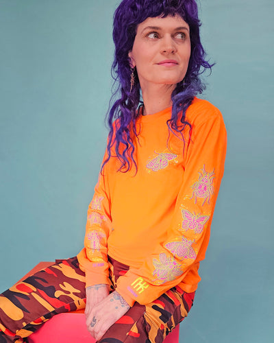 NXK 10 YRS COMMEMORATIVE LONG SLEEVE - 3ND(FINAL) EDITION: ORANGE