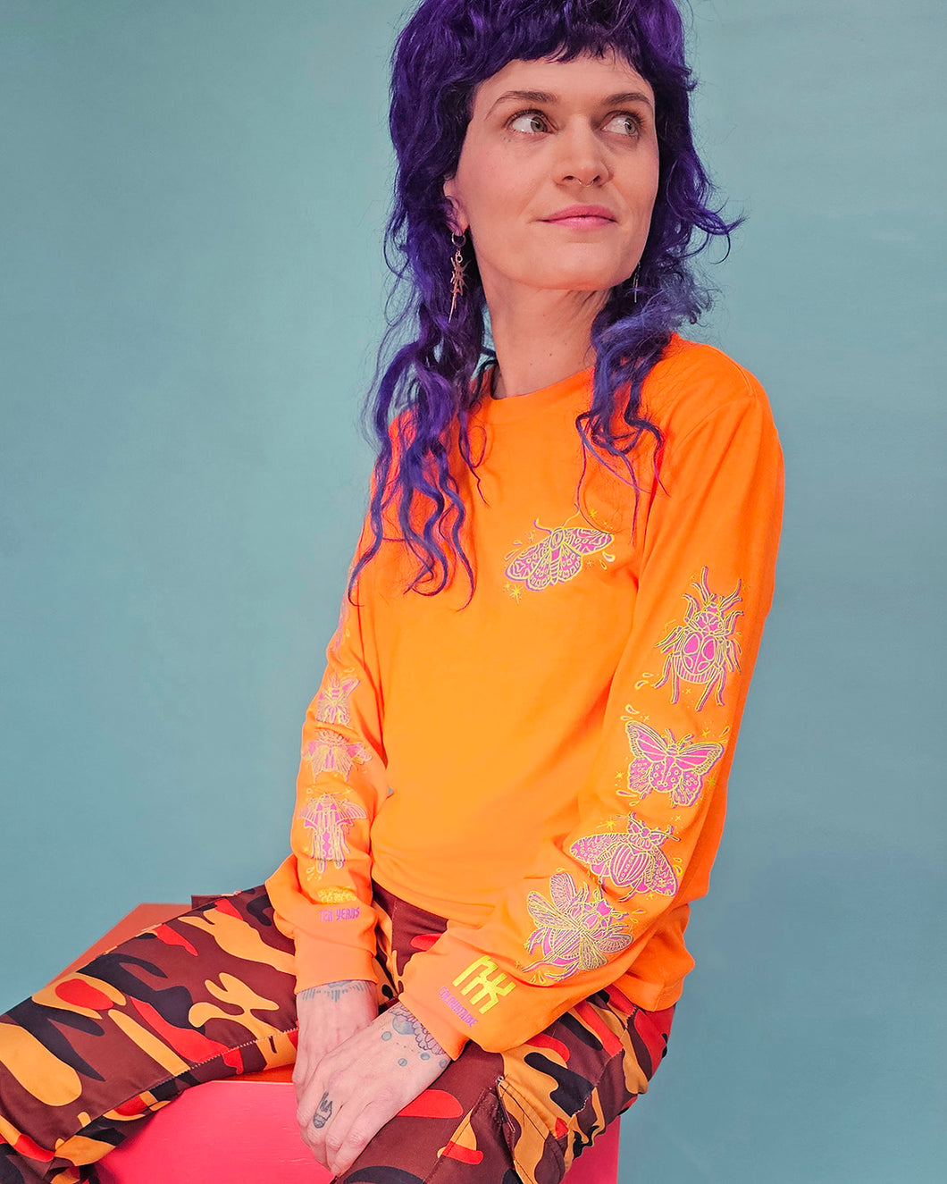 NXK 10 YRS COMMEMORATIVE LONG SLEEVE - 3ND(FINAL) EDITION: ORANGE