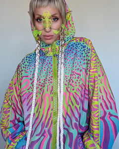 NEON FLUX RAIN JACKET