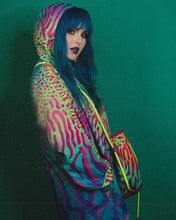 Load image into Gallery viewer, NEON FLUX RAIN JACKET