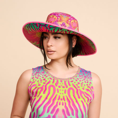 NEON FLUX REVERSIBLE NEOPRENE HAT