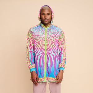 NEON FLUX RAIN JACKET