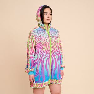 NEON FLUX RAIN JACKET