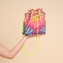 Load image into Gallery viewer, NEON FLUX NEOPRENE BUCKET BAG