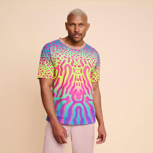 NEON FLUX COTTON TEE