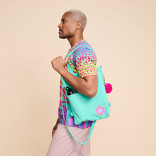 Load image into Gallery viewer, NEON FLUX TOTE BAG