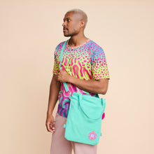 Load image into Gallery viewer, NEON FLUX TOTE BAG