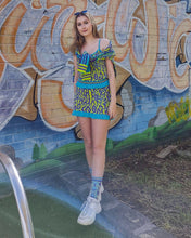 Load image into Gallery viewer, TRIBE O LIGHT CURLY KNIT SKIRT