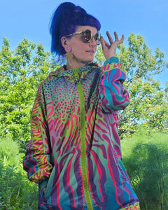 NEON FLUX RAIN JACKET