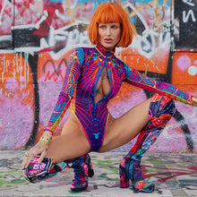 Load image into Gallery viewer, DUNE RAIDERS LEOTARD