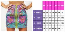 Load image into Gallery viewer, CRYPTIC FREQUENCY BIKER SKIRT
