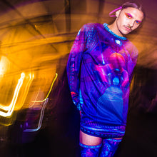 Load image into Gallery viewer, DIGITAL DRIFT LONGSLEEVE / DRESS