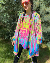 Load image into Gallery viewer, NEON FLUX RAIN JACKET