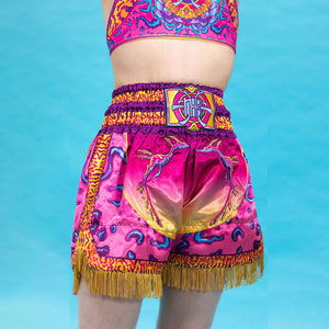 MASHUP TASSEL BOXER SHORTS