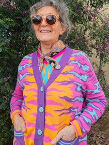 SEA DRAGON KNIT CARDIGAN