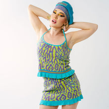 Load image into Gallery viewer, TRIBE O LIGHT CURLY KNIT SINGLET