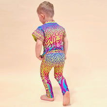 Load image into Gallery viewer, NEON FLUX KIDS COTTON TIGHTS