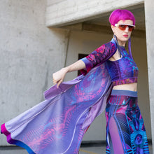 Load image into Gallery viewer, DIGITAL DRIFT SPLIT SKIRT