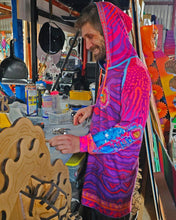 Load image into Gallery viewer, CRYPTIC FREQUENCY HOODED LONGSLEEVE