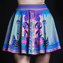 Load image into Gallery viewer, LOGIC LATTICE CHEER SKIRT