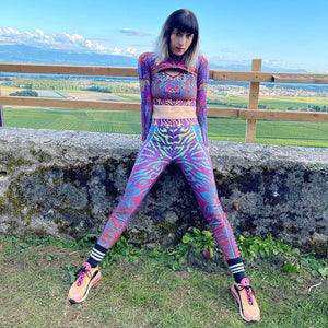 CRYPTIC FREQUENCY CROP TOP