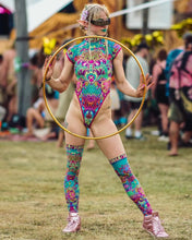 Load image into Gallery viewer, CRYPTIC FREQUENCY THIGH HIGHS