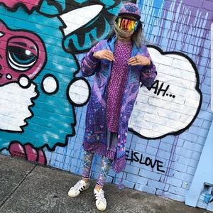 LOGIC LATTICE UNISEX PARKA