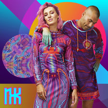Load image into Gallery viewer, CRYPTIC FREQUENCY JUMPER DRESS