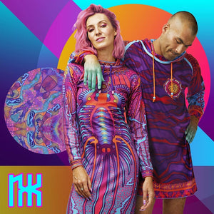 CRYPTIC FREQUENCY JUMPER DRESS
