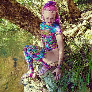 CRYPTIC FREQUENCY LEOTARD