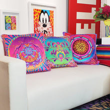 Load image into Gallery viewer, AUGMENTED REALITY CUSHION COVER - ECLIPSE SIMULATION - SOLD OUT