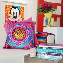 Load image into Gallery viewer, AUGMENTED REALITY CUSHION COVER - PORTAL VORTEX