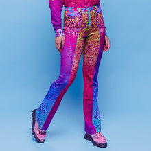 Load image into Gallery viewer, AQUA PHOENIX FLARE PANTS