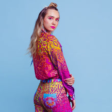 Load image into Gallery viewer, AQUA PHOENIX 100% COTTON BUTTON UP SHIRT