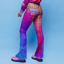 Load image into Gallery viewer, AQUA PHOENIX FLARE PANTS