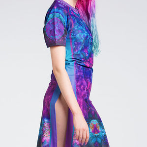 DIGITAL DRIFT MAXI TEE