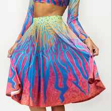 Load image into Gallery viewer, CRYPTIC FREQUENCY CIRCLE SKIRT
