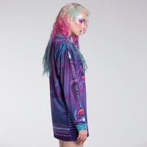 DIGITAL DRIFT LONGSLEEVE / DRESS