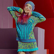 Load image into Gallery viewer, TRIBE O LIGHT KNIT JUMPER