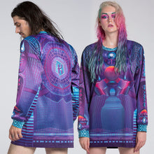 Load image into Gallery viewer, DIGITAL DRIFT LONGSLEEVE / DRESS