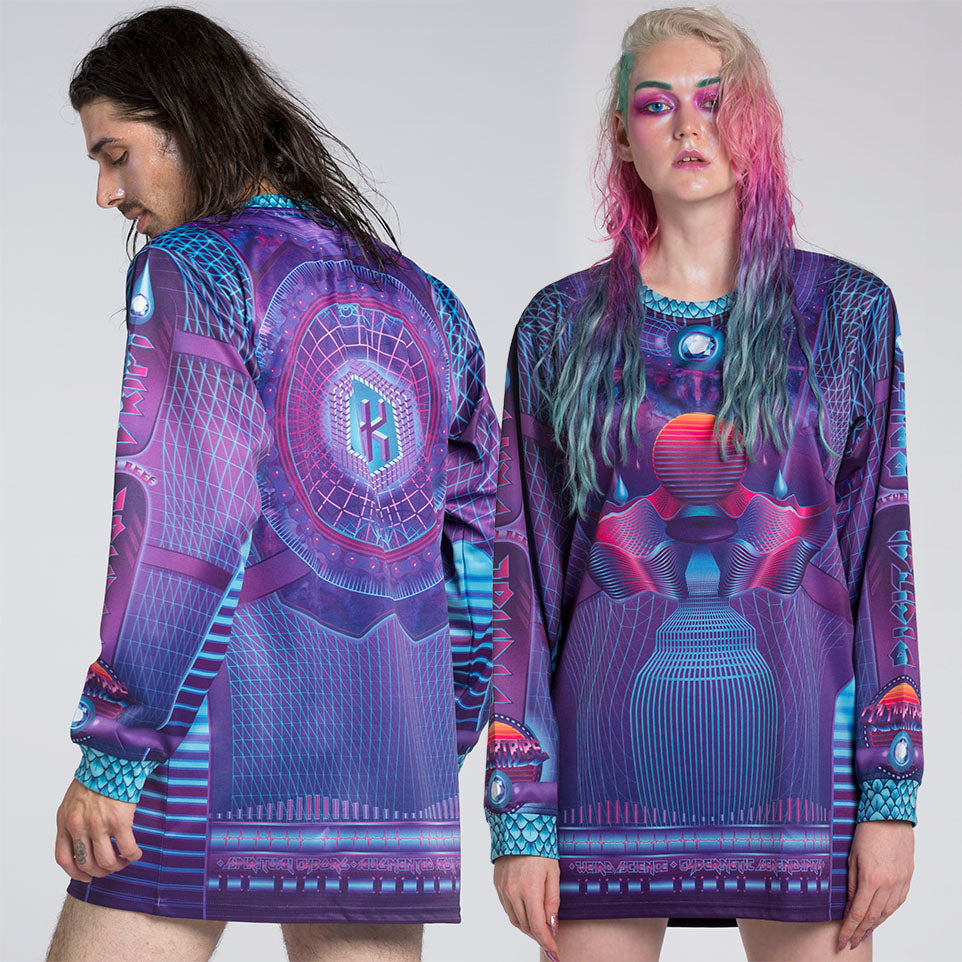 DIGITAL DRIFT LONGSLEEVE / DRESS