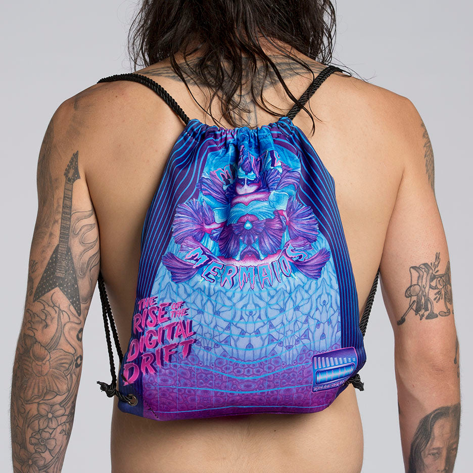 DIGITAL DRIFT DRAWSTRING BACK PACK