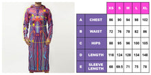 Load image into Gallery viewer, CRYPTIC FREQUENCY JUMPER DRESS