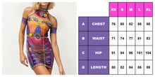 Load image into Gallery viewer, CRYPTIC FREQUENCY OPEN SHOULDER DRESS