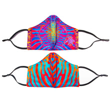 Load image into Gallery viewer, &#39;CERULEAN SUNRISE&#39; REVERSIBLE MASK