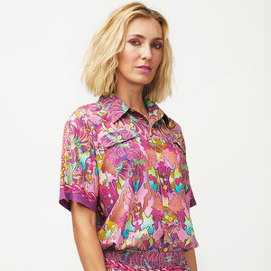CRYPTIC FREQUENCY SAFARI SHIRT