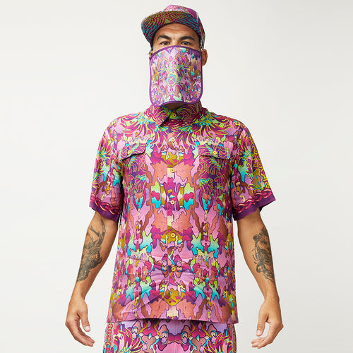 CRYPTIC FREQUENCY SURFARI SHIRT