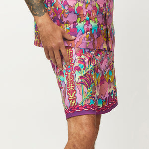 CRYPTIC FREQUENCY SAFARI BOARDSHORTS